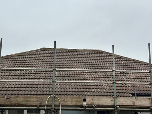 Attleborough Roofing Services 4 This is a photo of a roof being installed in Attleborough. Installation carried out by Attleborough Roofing Services